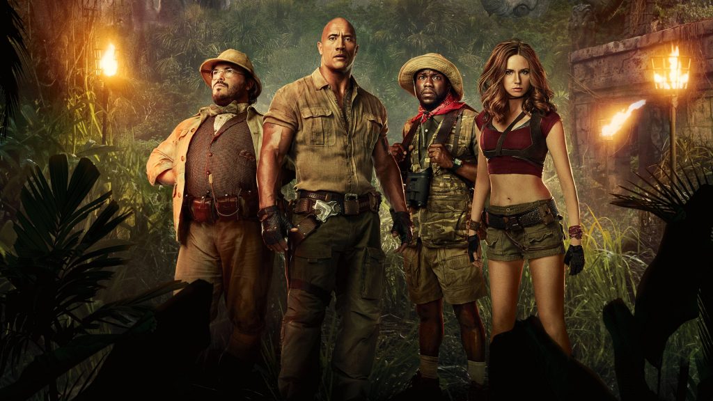 Image from the movie "Jumanji: Bem-Vindo à Selva"