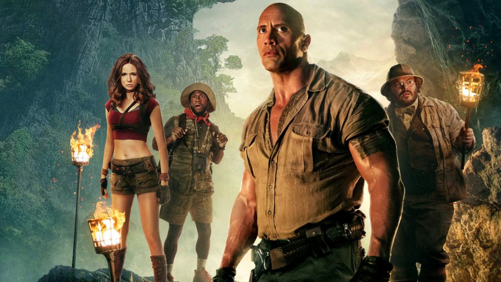 Image from the movie "Jumanji: Bem-Vindo à Selva"