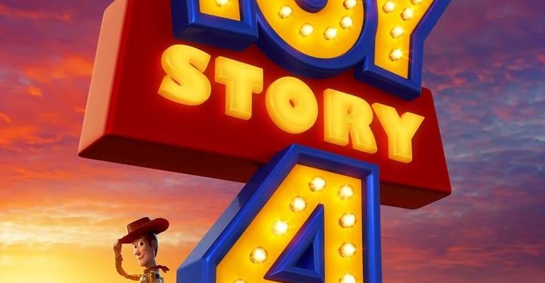 Poster for the movie "Toy Story 4"