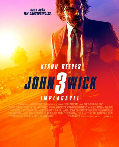 Poster for the movie "John Wick 3 - Implacável"